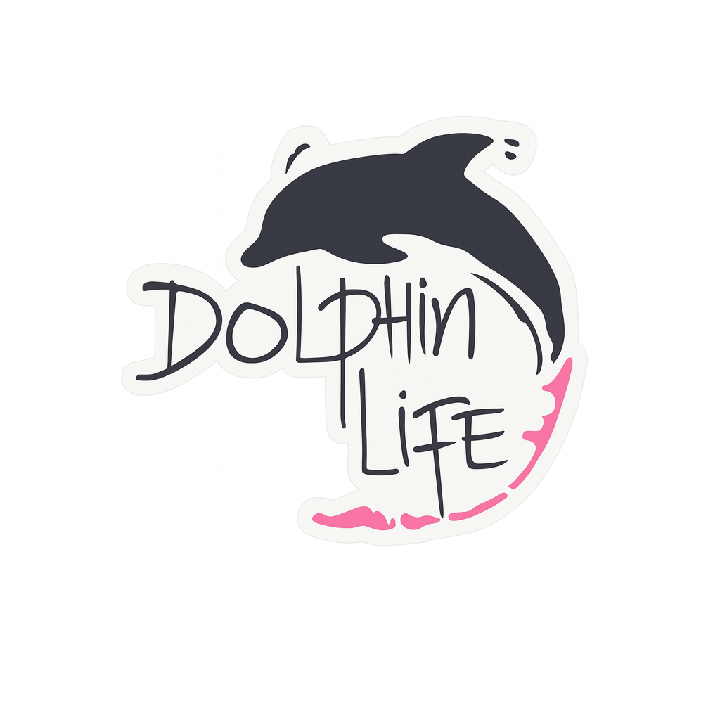 Dolphin Life Stickers